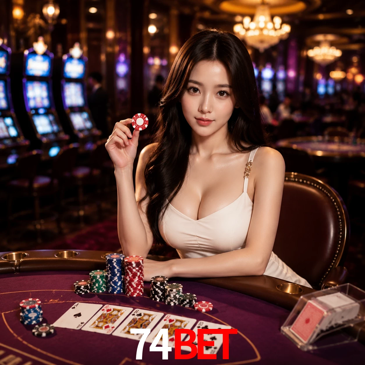 Cassino ao vivo 74bet dealers